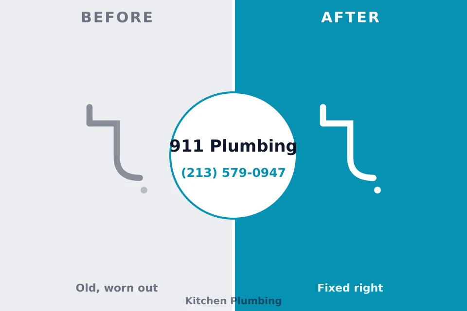 Before and after: plumbing repair Cordova, AL